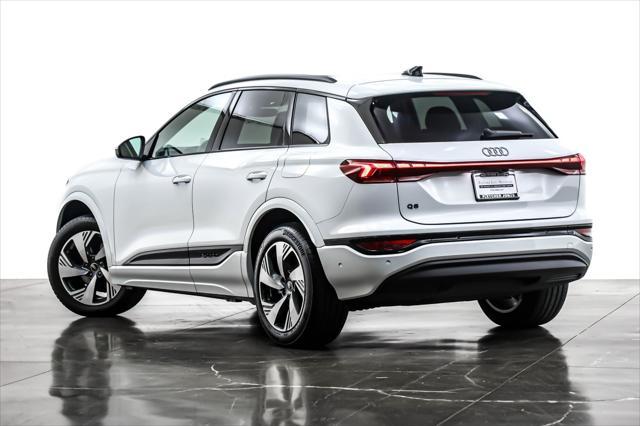 Photo of 2025 Glacier White Metallic Audi Q6 e-tron
