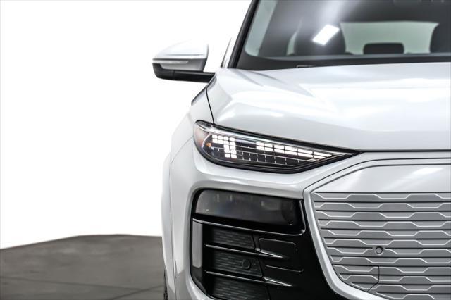 Photo of 2025 Glacier White Metallic Audi Q6 e-tron