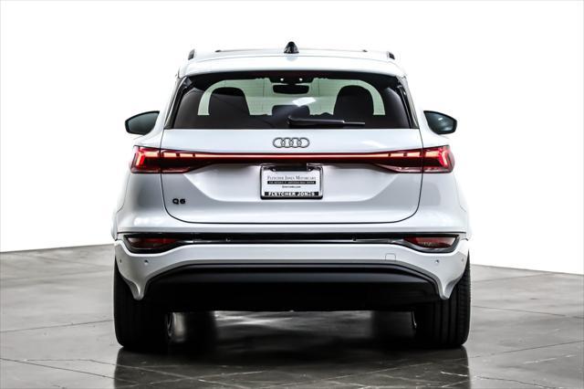 Photo of 2025 Glacier White Metallic Audi Q6 e-tron