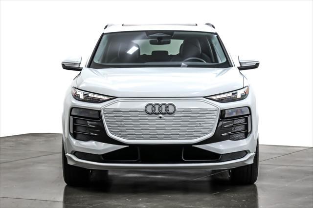Photo of 2025 Glacier White Metallic Audi Q6 e-tron