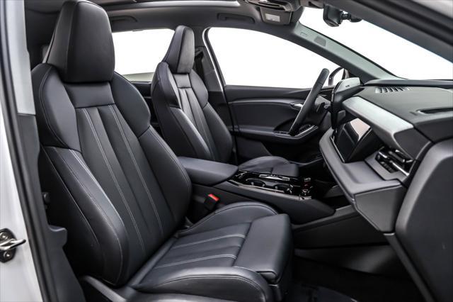 Photo of 2025 Glacier White Metallic Audi Q6 e-tron