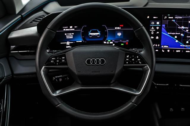 Photo of 2025 Glacier White Metallic Audi Q6 e-tron