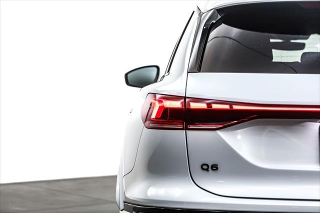 Photo of 2025 Glacier White Metallic Audi Q6 e-tron