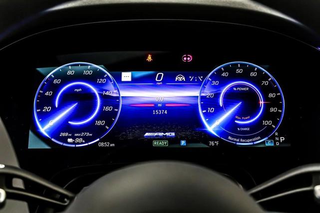 Photo of 2023 MANUFAKTUR Diamond White Mercedes-Benz AMG EQS