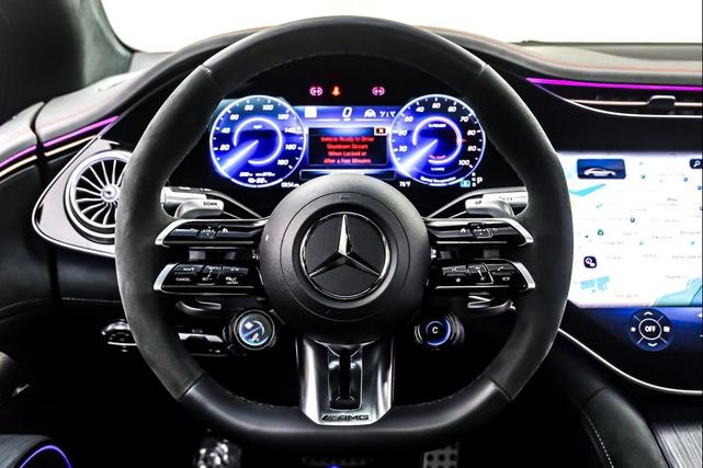 Photo of 2023 MANUFAKTUR Diamond White Mercedes-Benz AMG EQS