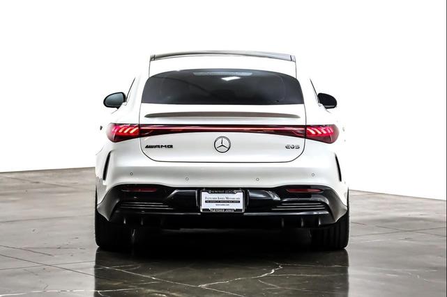 Photo of 2023 MANUFAKTUR Diamond White Mercedes-Benz AMG EQS
