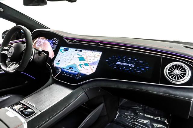 Photo of 2023 MANUFAKTUR Diamond White Mercedes-Benz AMG EQS