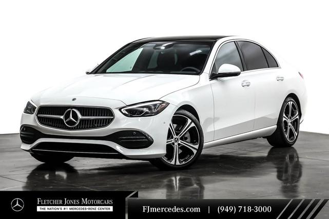 Photo of 2023 Polar White Mercedes-Benz C-Class