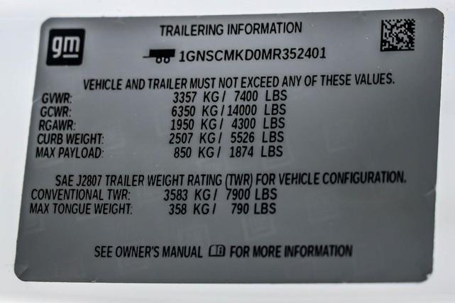 Photo of 2021 Summit White Chevrolet Tahoe
