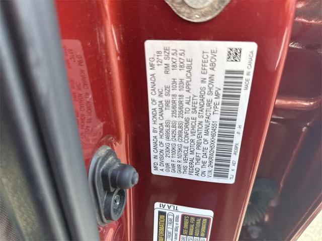 Photo of 2019 Molten Lava Pearl Honda CR-V