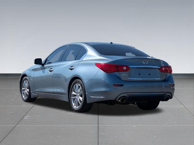 Photo of 2014 Hagane Blue INFINITI Q50 Hybrid