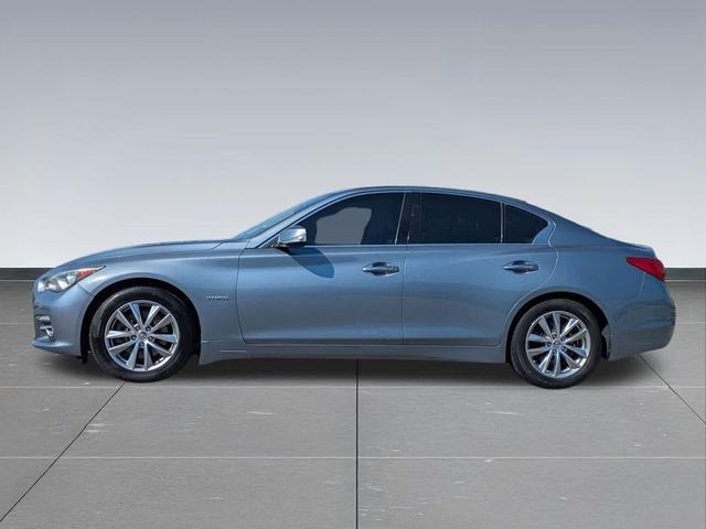 Photo of 2014 Hagane Blue INFINITI Q50 Hybrid