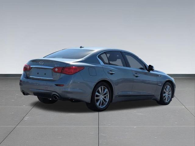 Photo of 2014 Hagane Blue INFINITI Q50 Hybrid