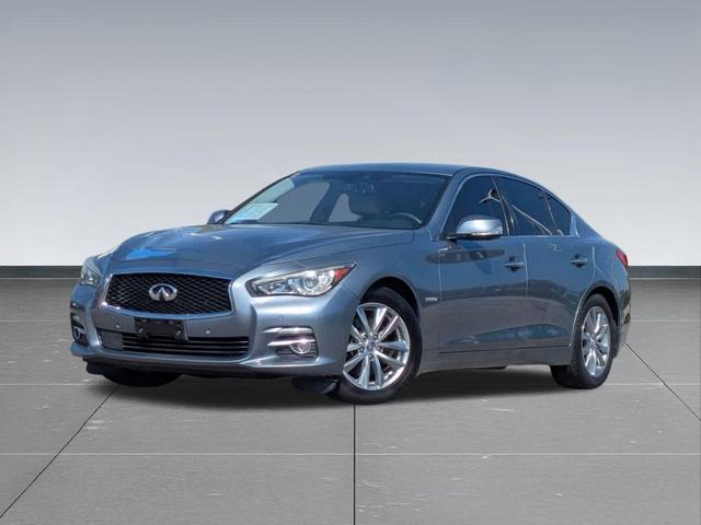 Photo of 2014 Hagane Blue INFINITI Q50 Hybrid