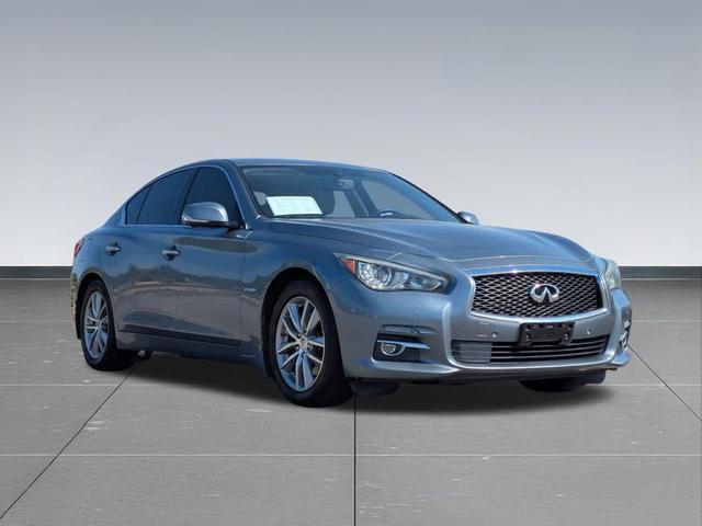 Photo of 2014 Hagane Blue INFINITI Q50 Hybrid