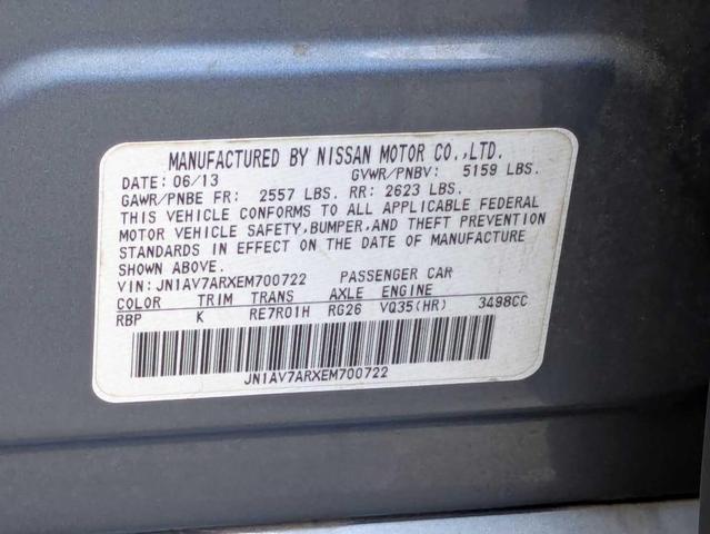 Photo of 2014 Hagane Blue INFINITI Q50 Hybrid