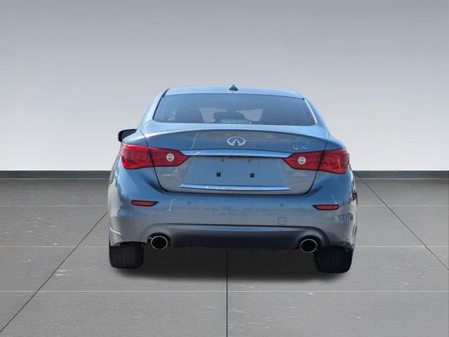 Photo of 2014 Hagane Blue INFINITI Q50 Hybrid