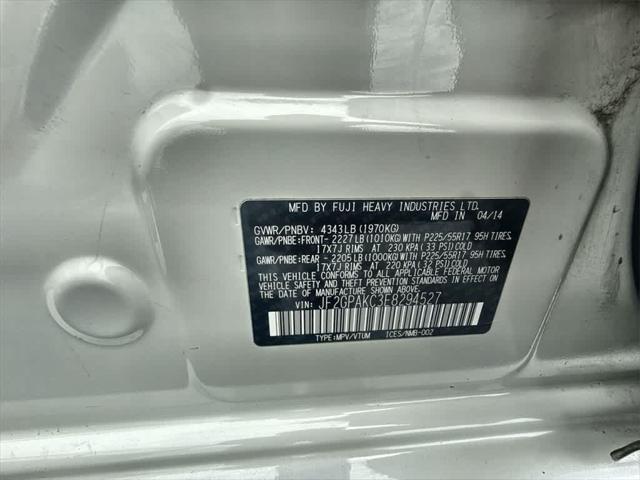 Photo of 2014 Satin White Pearl Subaru XV Crosstrek