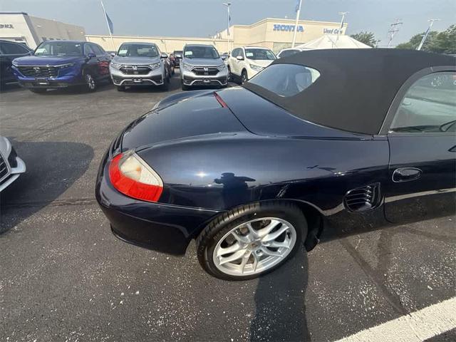 Photo of 2003 Blue Porsche Boxster