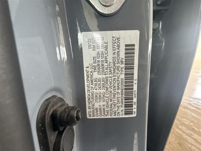 Photo of 2022 Sonic Gray Pearl Honda CR-V