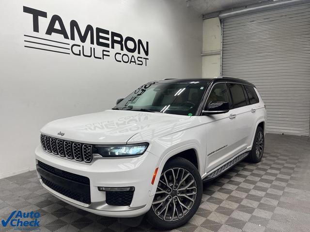 Photo of 2021 Bright White Clearcoat Jeep Grand Cherokee L