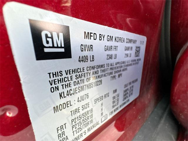 Photo of 2022 Cinnabar Metallic Buick Encore