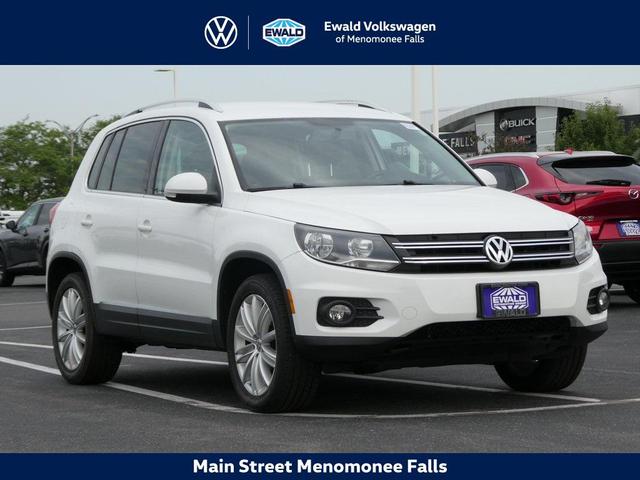 Photo of 2013 Candy White Volkswagen Tiguan