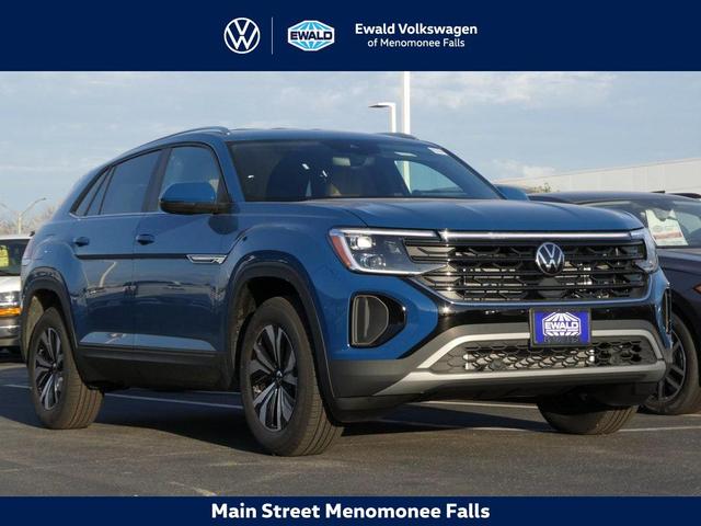 Photo of 2026 mountain lake blue metallic Volkswagen Atlas Cross Sport