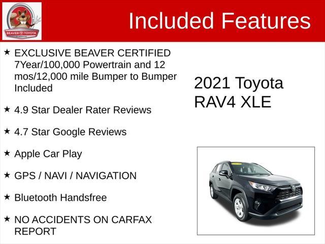 Photo of 2021 Midnight Black Metallic Toyota RAV4