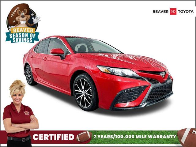 Photo of 2023 Supersonic Red Toyota Camry