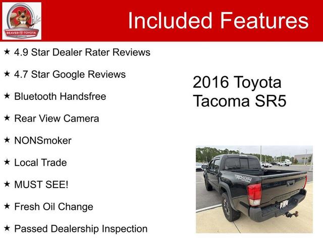 Photo of 2016 Black Toyota Tacoma