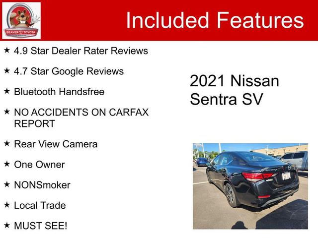 Photo of 2021 Super Black Nissan Sentra