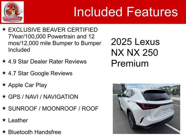 Photo of 2025 Eminent White Pearl Lexus NX 250