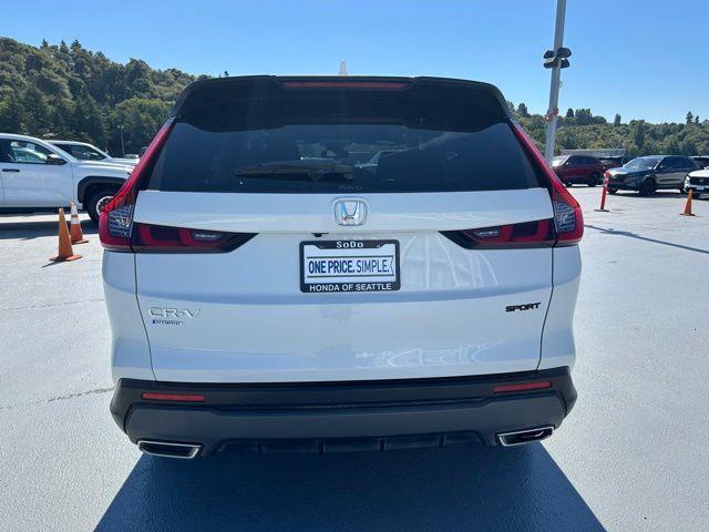 Photo of 2023 Platinum White Pearl Honda CR-V Hybrid