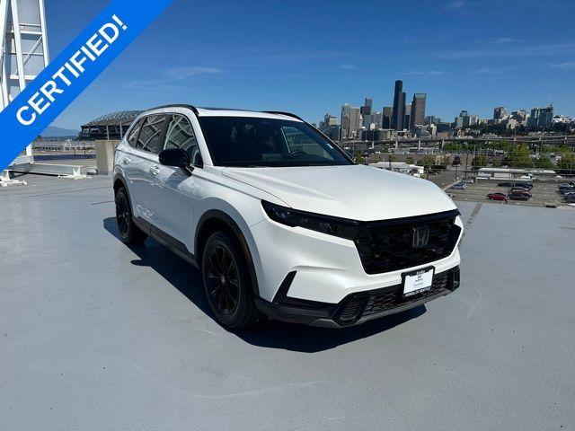 Photo of 2023 Platinum White Pearl Honda CR-V Hybrid