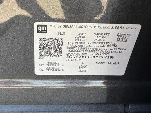 Photo of 2023 Iron Gray Metallic Chevrolet Equinox