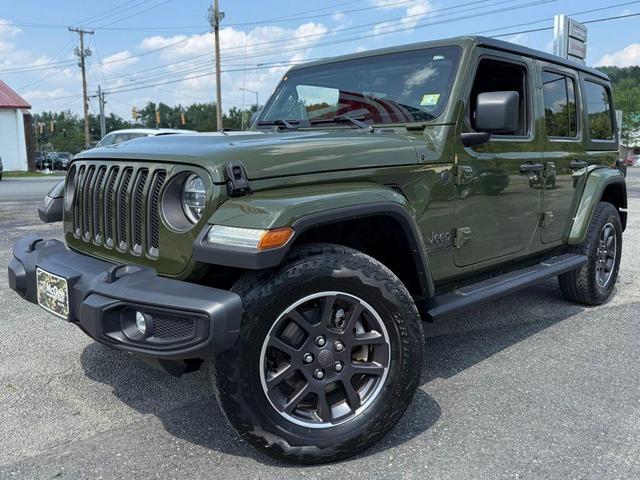 Photo of 2021 Sarge Green Clearcoat Jeep Wrangler Unlimited