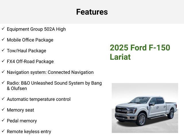 Photo of 2025 White Ford F-150