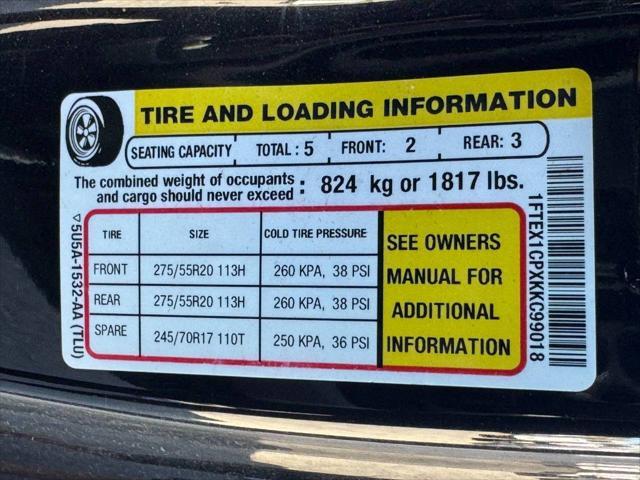 Photo of 2019 Agate Black Metallic Ford F-150