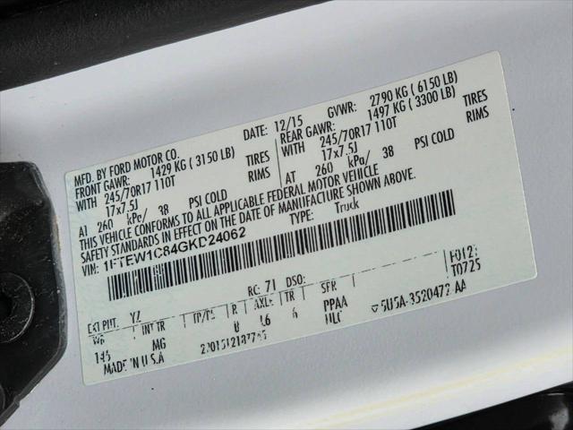 Photo of 2016 Oxford White Ford F-150