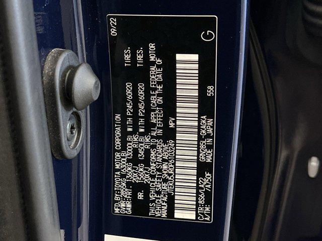 Photo of 2023 Nautical Blue Metallic Toyota 4Runner