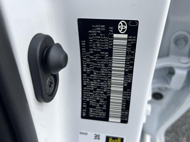 Photo of 2025 Ice Cap Toyota Corolla