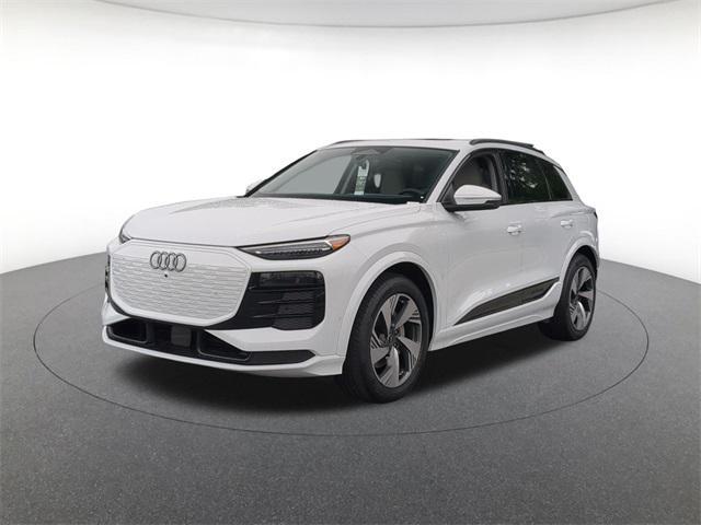 Photo of 2025 Glacier White Metallic Audi Q6 e-tron