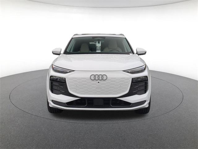 Photo of 2025 Glacier White Metallic Audi Q6 e-tron