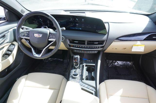 Photo of 2025 Crystal White Tricoat Cadillac CT5