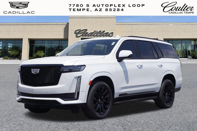 Photo of 2021 Crystal White Tricoat Cadillac Escalade