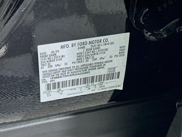 Photo of 2024 Agate Black Metallic Ford Explorer