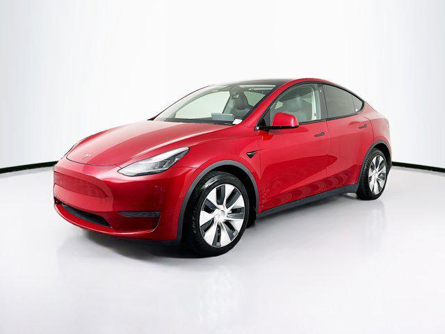 Photo of 2021 Red Multi-Coat Tesla Model Y