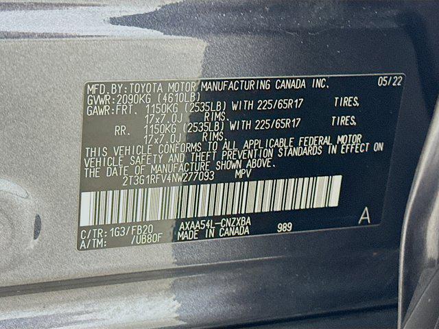 Photo of 2022 Magnetic Gray Metallic Toyota RAV4