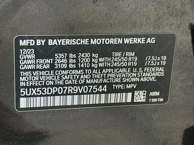 Photo of 2024 Dark Graphite Metallic BMW X3